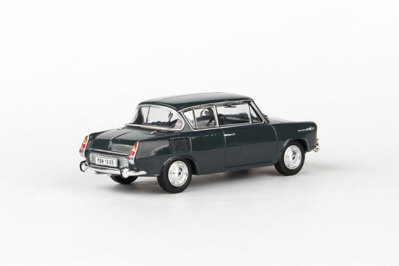 Abrex Škoda 1100 MBX 1:43 Šedá Tmavá 1969